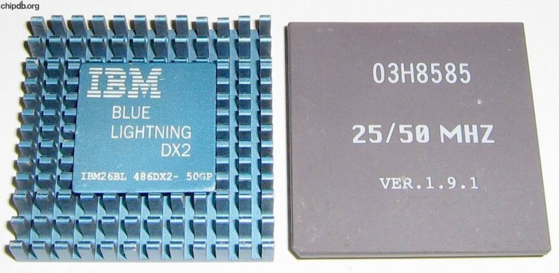 IBM 486DX2-50GP white print on chip
