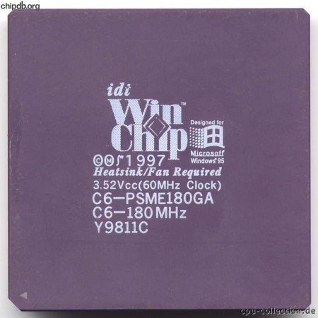 IDT WinChip C6-PSME180GA