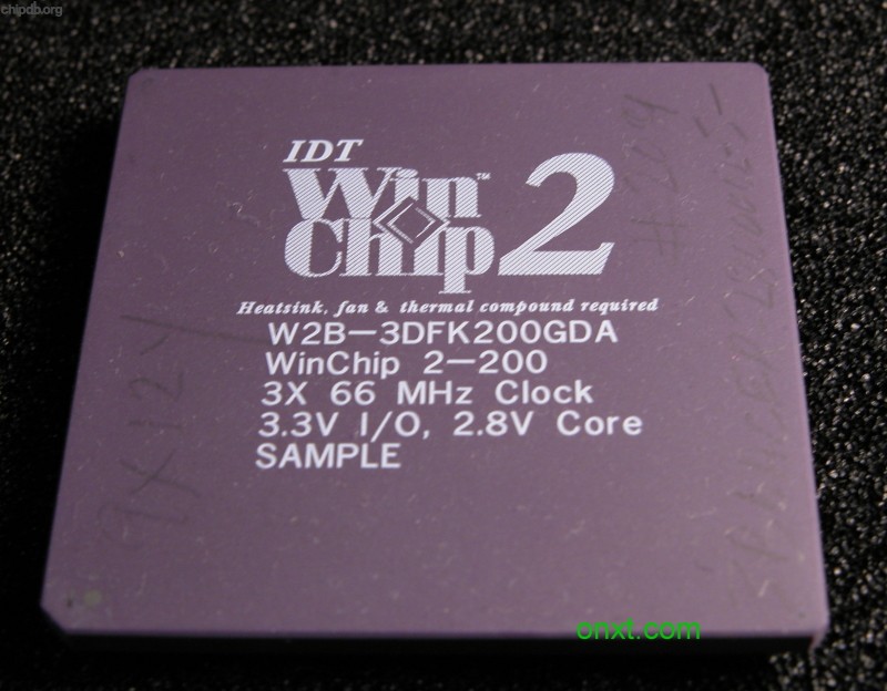 IDT Winchip2 W2B-3DFK200GDA SAMPLE