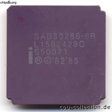 Intel SAB80286-8R 82 85