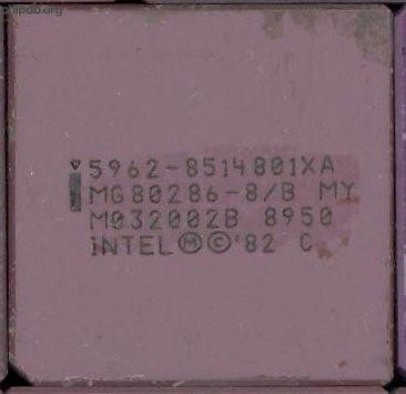 Intel MG80286-8/B MY