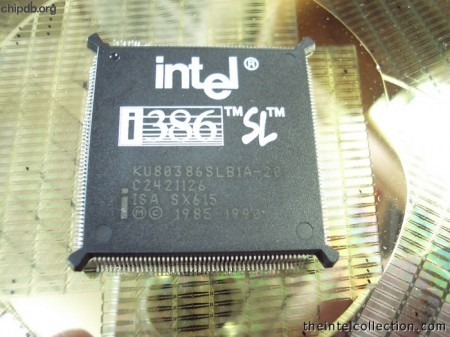 Intel KU80386SLB1A-20 SX615