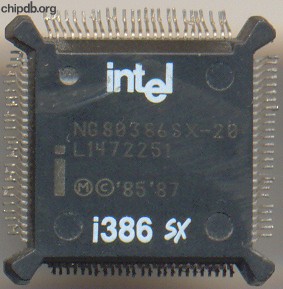 Intel NG80386SX-20