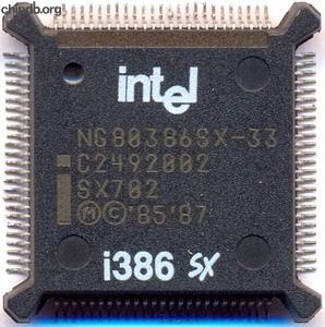 Intel NG80386SX-33 SX702