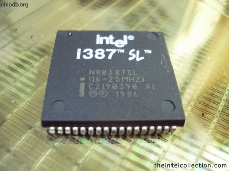 Intel N80387SL (16-25MHZ)