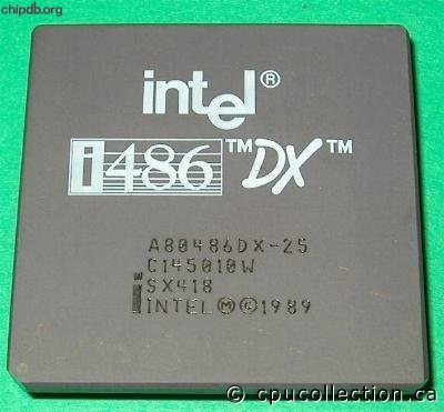 Intel A80486DX-25 SX418