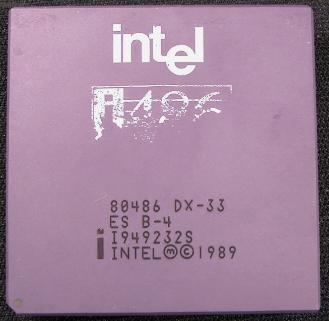 Intel 80486 DX-33 ES B-4