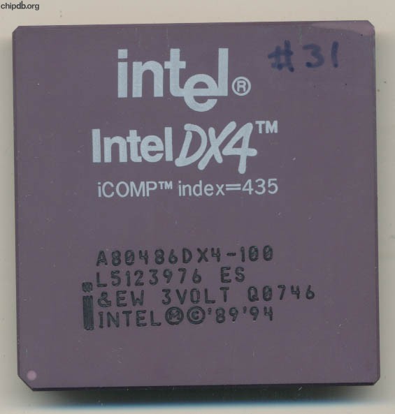 Intel A80486DX4-100 Q0746 ES