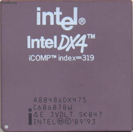 Intel A80486DX475 SK047