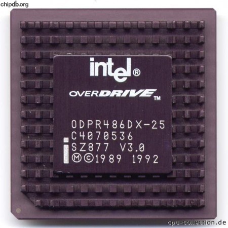 Intel ODPR486DX-25 SZ877 V3.0