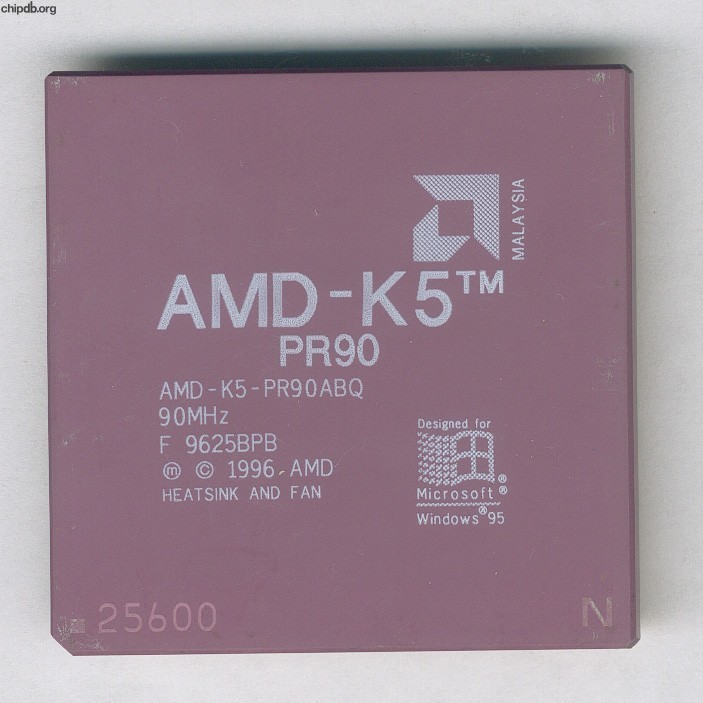 AMD AMD-K5-PR90ABQ rev F