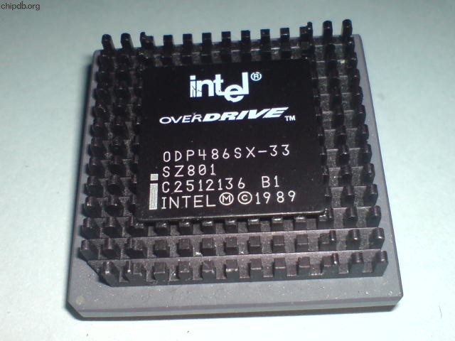 Intel ODP486SX-33 SZ801