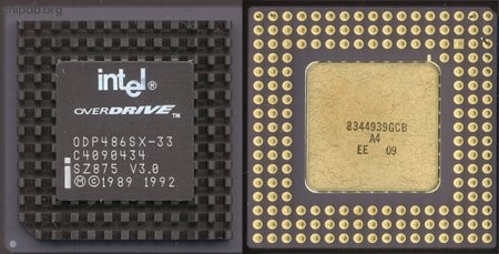 Intel ODP486SX-33 SZ875 V3.0