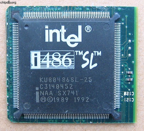 Intel KU80486SL-25 SX741