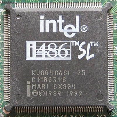 Intel KU80486SL-25 SX804