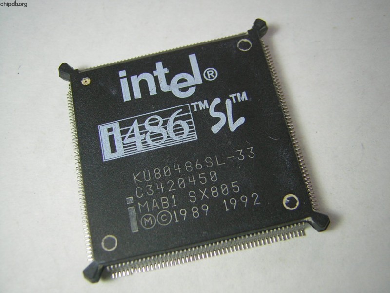 Intel KU80486SL-33 SX805