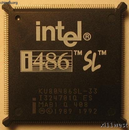 Intel KU80486SL-33 Q408 ES