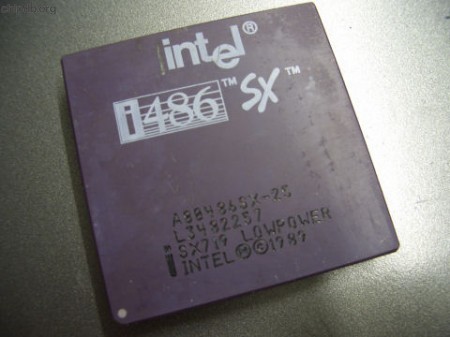 Intel A80486SX-25 SX719 LOWPOWER