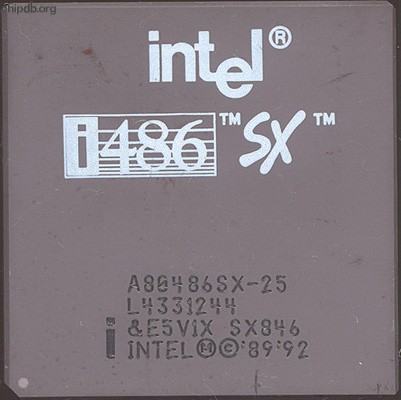Intel A80486SX-25 SX846