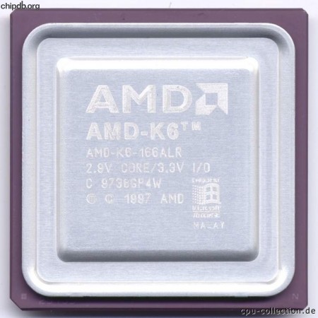 AMD AMD-K6-166ALR Bold engraved text
