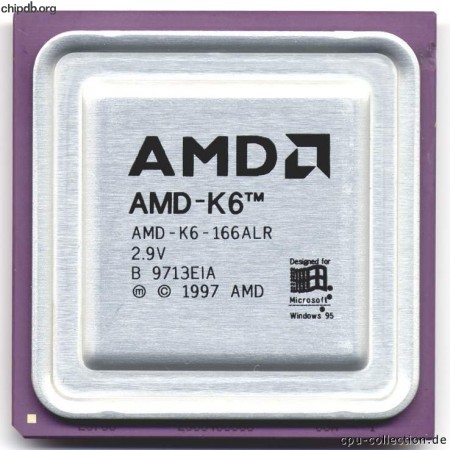 AMD AMD-K6-166ALR 2.9V No core text