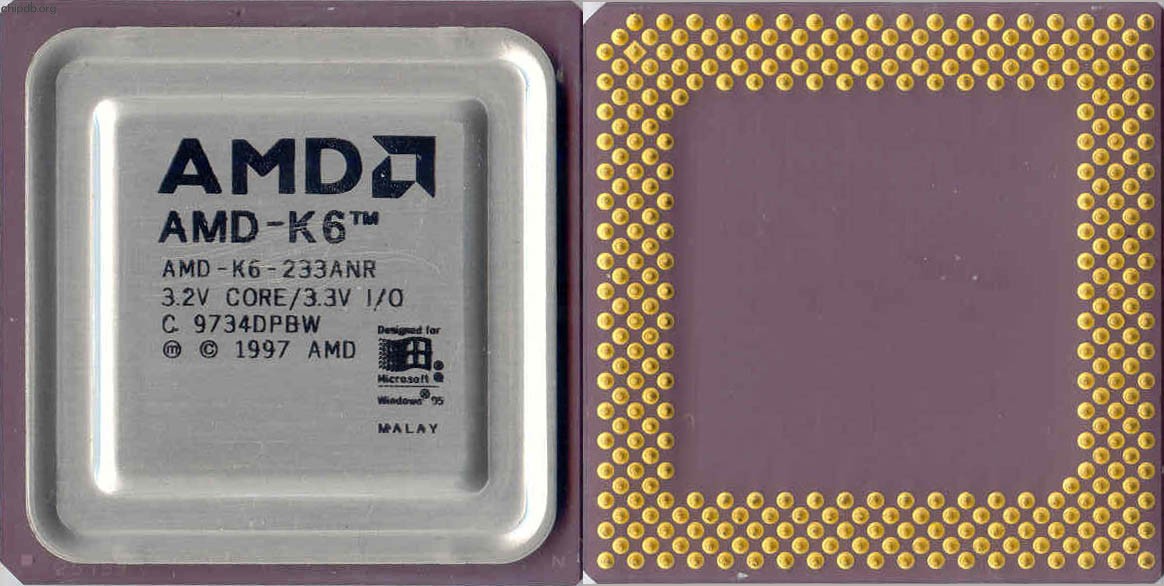AMD AMD-K6-233ANR rev C