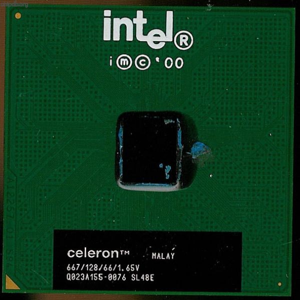 Intel Celeron 667/128/66/1.65V SL48E