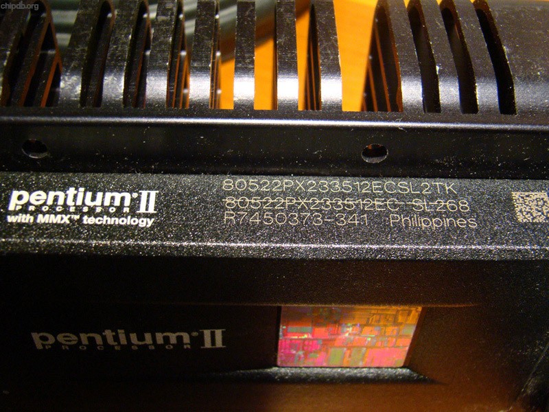 Intel Pentium II 80522PX233512EC SL2TK remarked