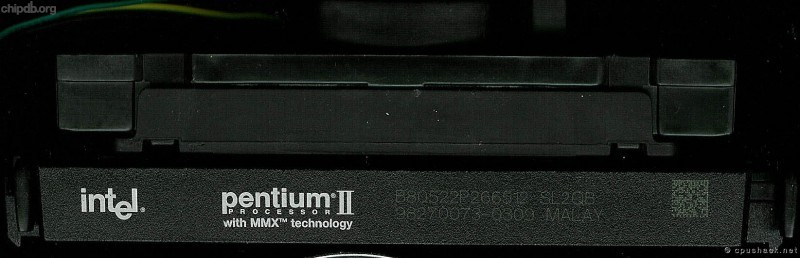 Intel Pentium II B80522P266512 SL2QB