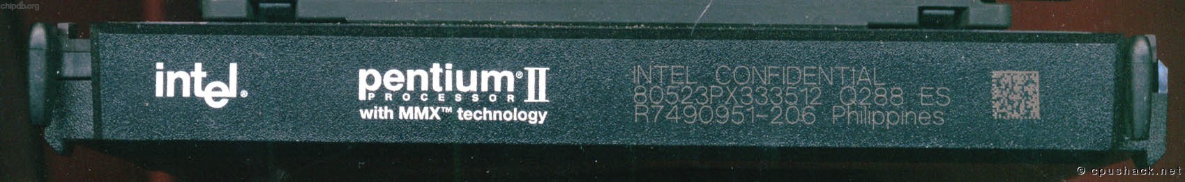 Intel Pentium II 80523PX333512 Q288 ES