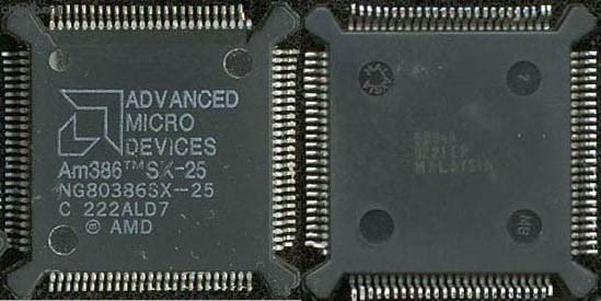 AMD NG80386SX-25 Rev C