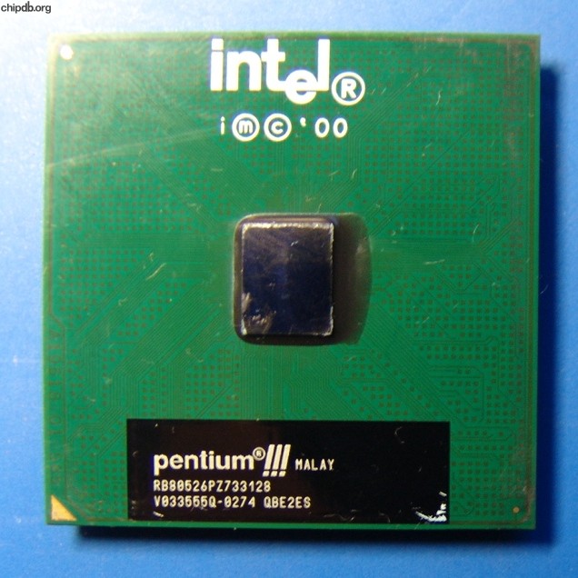 Intel Pentium III RB80526PZ733128 QBE2ES