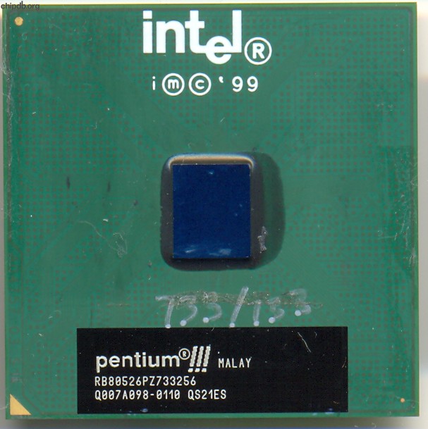 Intel Pentium III RB80526PZ733256 QS21ES