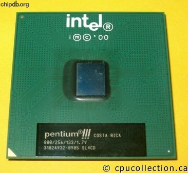 Intel Pentium III 800/256/133/1.7V SL4CD COSTA RICA