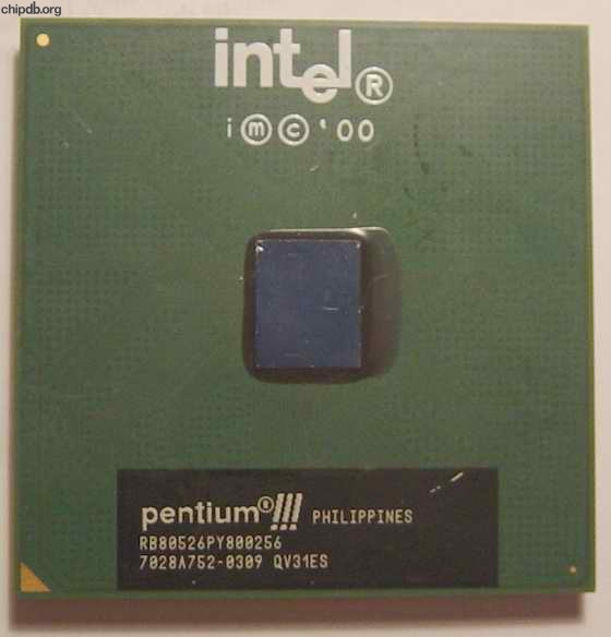 Intel Pentium III RB80526PY800256 QV31ES