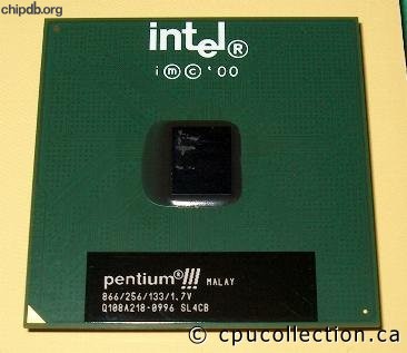 Intel Pentium III 866/256/133/1.7V SL4CB MALAY