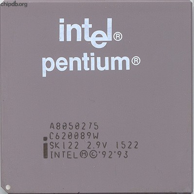 Intel Pentium A8050275 SK122