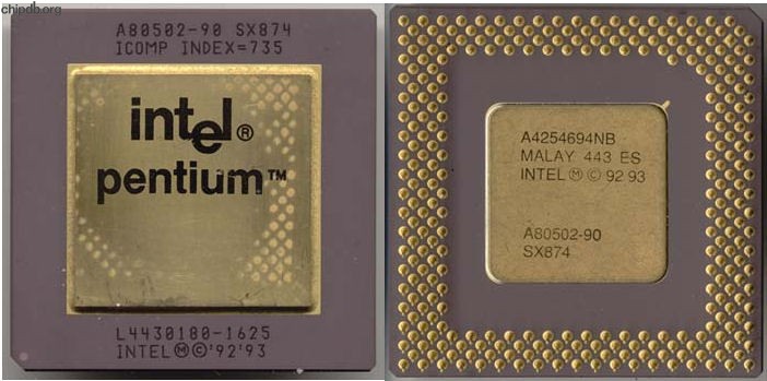 Intel Pentium A80502-90 SX874