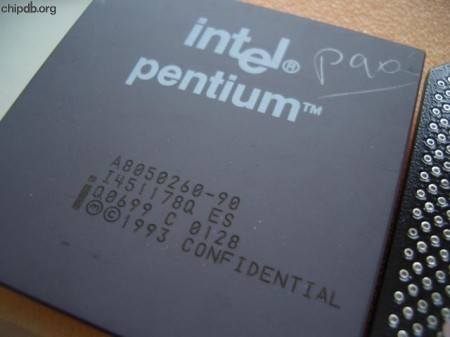 Intel Pentium A8050260-90 Q0699 ES