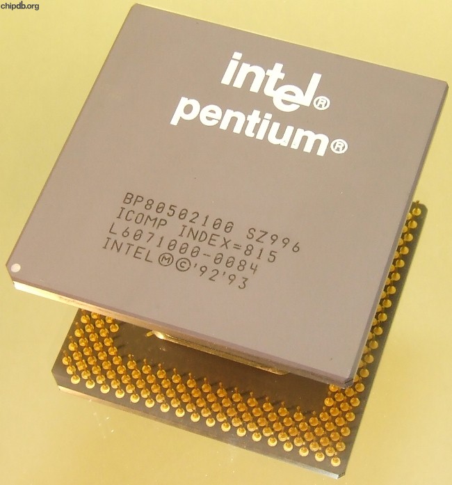 Intel Pentium BP80502100 SZ996