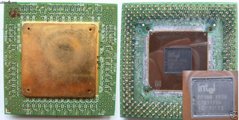 Intel Pentium TT80502-100 SY020 PPGA