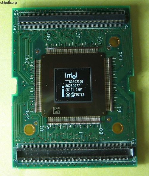 Intel Pentium TT80502100 SK121