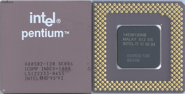 Intel Pentium A80502-120 SK086