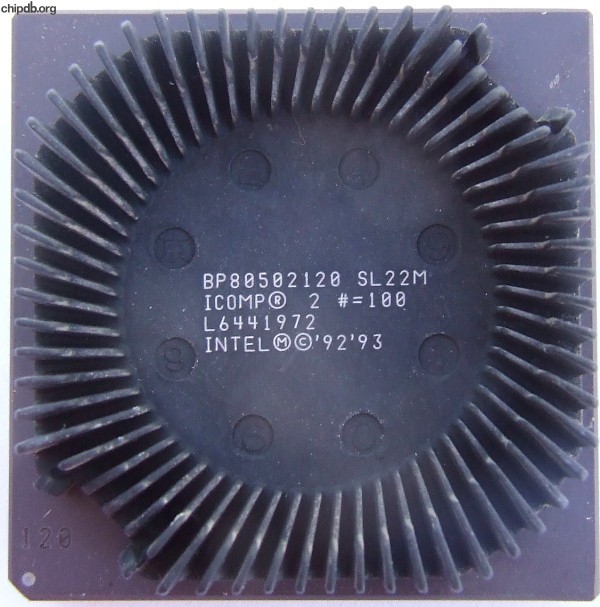 Intel Pentium BP80502120 SL22M  iComp 2