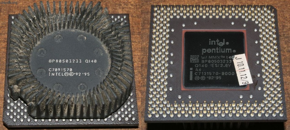 Intel Pentium BP80503233 Q140 ES with hs