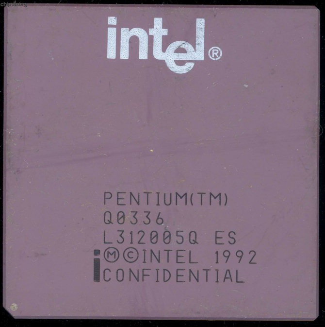 Intel Pentium (TM) Q0336