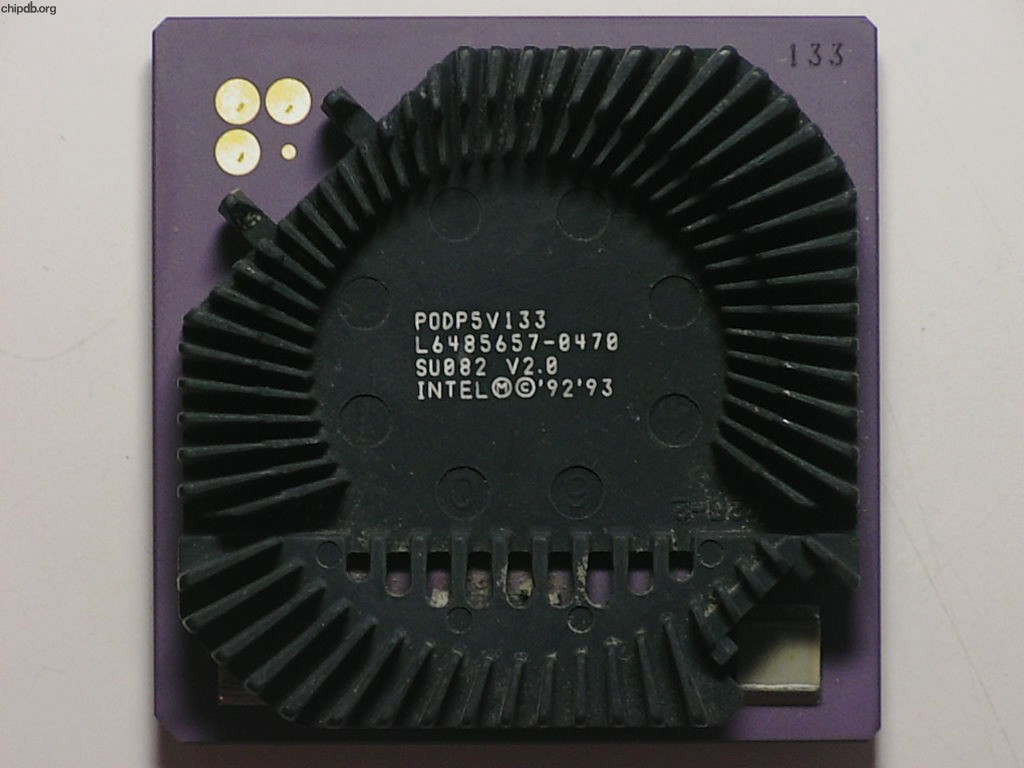 Intel Pentium Overdrive PODP5V133 SU082 V2.0