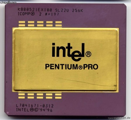 Intel Pentium Pro KB80521EX180 SL22U