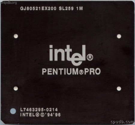 Intel Pentium Pro GJ80521EX200 SL259