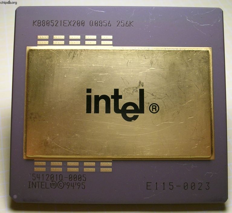 Intel Pentium Pro KB80521EX200 Q0856